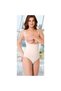 Size Reducing Seamless Seamless Underbust Long Open Net Full Length Corset Skin Color - 3
