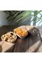 Wooden Snack Bowl Ellipse Handmade - 6