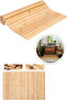 Bamboo Door mat, non-slip bamboo shower mat, kitchen bathroom carpet, fast drying, bath and bathtub 40 x 60 cm