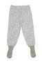 Girl Boy Baby Booties Trousers with Self Socks Bottom Pajamas Seasonal 100% Organic Cotton Set of 2 - 3