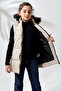 CREAM COLOR PUT-OUT CHILDREN'S QUILTED VEST - 3
