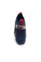 Habibear Laceless Aqua Ultra Lightweight Orthopedic Unisex Sports Shoes Navy Red - 2