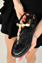 Women's Black Sandals 19036 - 5