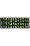 Vehicle Parking Number Number with Highlights and Stylish Appearance Magnetic Black Color - 4