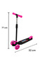 Magic Wheels 3-Wheel Lighted Twist Scooter Children 50 kg Carrying Capacity 77 cm - 4