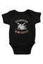 Bateri Black Unisex Baby Body - Zıbın