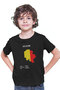 Belgium Black Unisex Kids T-Shirt T-Shirt - 3