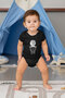 Basketball Black Unisex Baby Body - Zıbın - 2