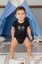 Wushu Black Unisex Baby Bodysuit - Zıbın - 2
