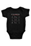 Natural Selection Black Unisex Baby Bodysuit - Zıbın