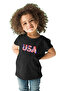 Unisex Black Kids T-Shirt - 2