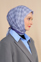 وشاح قطني من ماركة Mk Dama باللون الأرجواني - 3
