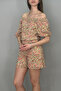 Women Shorts Jumpsuit Short Sleeve Black Elastic Waist