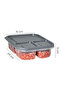 8-Piece 3-Compartment Rectangular Storage Container 1.15 Liters Anthracite - 4