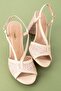 Women's Genuine Leather Stylish Heeled Shoes ast.6157 - 3