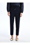 Lcw Modest Black Elastic Waist Comfortable Fit Women's Trousers (S4) - 4
