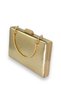 Gold Dore Wrinkled Patent Leather Evening Dress Bag Evening Bag Wedding Engagement Henna Bag - 4