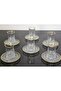 12 PIECES ODIN TEA SET WITH GLASS PLATE AND GOLD DETAIL - 4