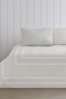 Jacquard Pique Set Anette Gray Single - 3