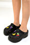 Women's Black Slippers 14734 - 3
