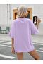 Tennessee Printed Women's Oversize Brown T-shirt - 3