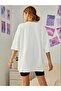 Teddy Bear Printed Women's Oversize T-shirt Casual Boyfirend - 2