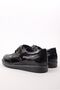 Boy's Patent Leather Ornamental Laced Circumcision Wedding Special Day Shoes Black - 3