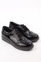 Boy's Patent Leather Ornamental Laced Circumcision Wedding Special Day Shoes Black - 5