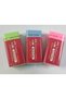 FABER-CASTELL MEDIUM SIZE 6-PIECE COLORED ERASER - 4
