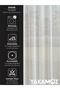 ECRU COLOR LINEN LOOK EXTRAFORCED TULE CURTAIN LINEN TOUCH SERIES - 5