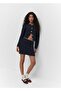 Perforated woven miniskirt - 5