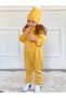 Unisex Saru Jumpsuit with Beanie and Neck Collar Holiday Gift Baby Kids Clothing Girls Boys - 3