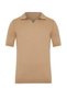 Fl Beige Slim-Fit Polo Collar Plain Knitwear Polo Collar T-Shirt Tmnss24Ts00256 - 7