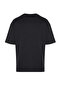 Basic Antrasit Oversize/Geniş Kesim Dokulu Waffle Kısa Kol T-Shirt TMNSS22TS00049 - 7