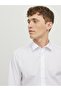 قميص سادة بقصّة Slim Fit مع ياقة - 7