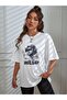 تي شيرت مطبوع مقاس كبير من Angel Baby كاجوال Boyfirend - 3