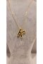 Letter K Stainless Steel Balloon Necklace - 3