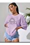 Women's BE THE LIGHT Printed Oversize Casual T-shirt Unisex Boyfirend