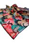 SILK CREPE SATIN SCARF 2024 SUMMER SEASON8546701-312 - 2