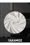 ECRU COLOR LINEN LOOK EXTRAFORCED TULE CURTAIN LINEN TOUCH SERIES - 6