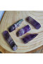 Natural Perforated Amethyst Stone
