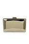 Gold Gold Gold Mirror Patent Leather Evening Dress Bag Evening Bag Henna Wedding Engagement Prom Invitation