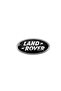 Land Rover Louver Front Logo Emblem Black Color Car Logo Imported - Louver Logo Emblem - 2