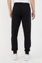 Black-navy-anthracite 3-piece Men's Sweatpants with Leg Ribbed Pocket Zipper Detail - 5