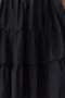Black Ethnic Patterned Waist Opening Mini Woven Dress TWOSS24EL00942 - 4