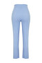 Light Blue Cigarette Fit High Waist Ankle Length Woven Fabric Pants Twoss20Pl0515 - 7
