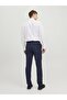 قميص سادة بقصّة Slim Fit مع ياقة - 3