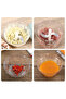 Practical Hand Ronded Vegetable Meat Chopper Grater with 5 Steel Blades - 4