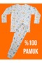 Long-Sleeved Patterned Kids Pajama Set #printedkidspajamas #laundrygarden #animalprint