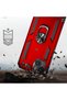 Case for Apple iPhone 15 Dual Layer Polycarbonate Protection and Magnetic Holder Stand Ring - 7